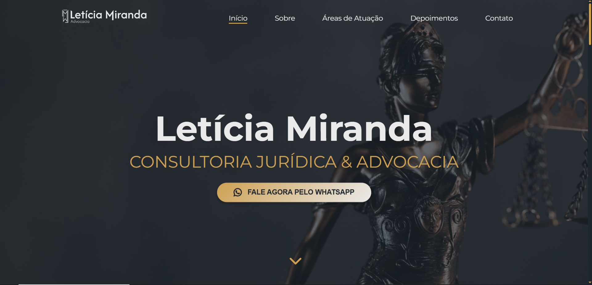 Site Letícia Miranda