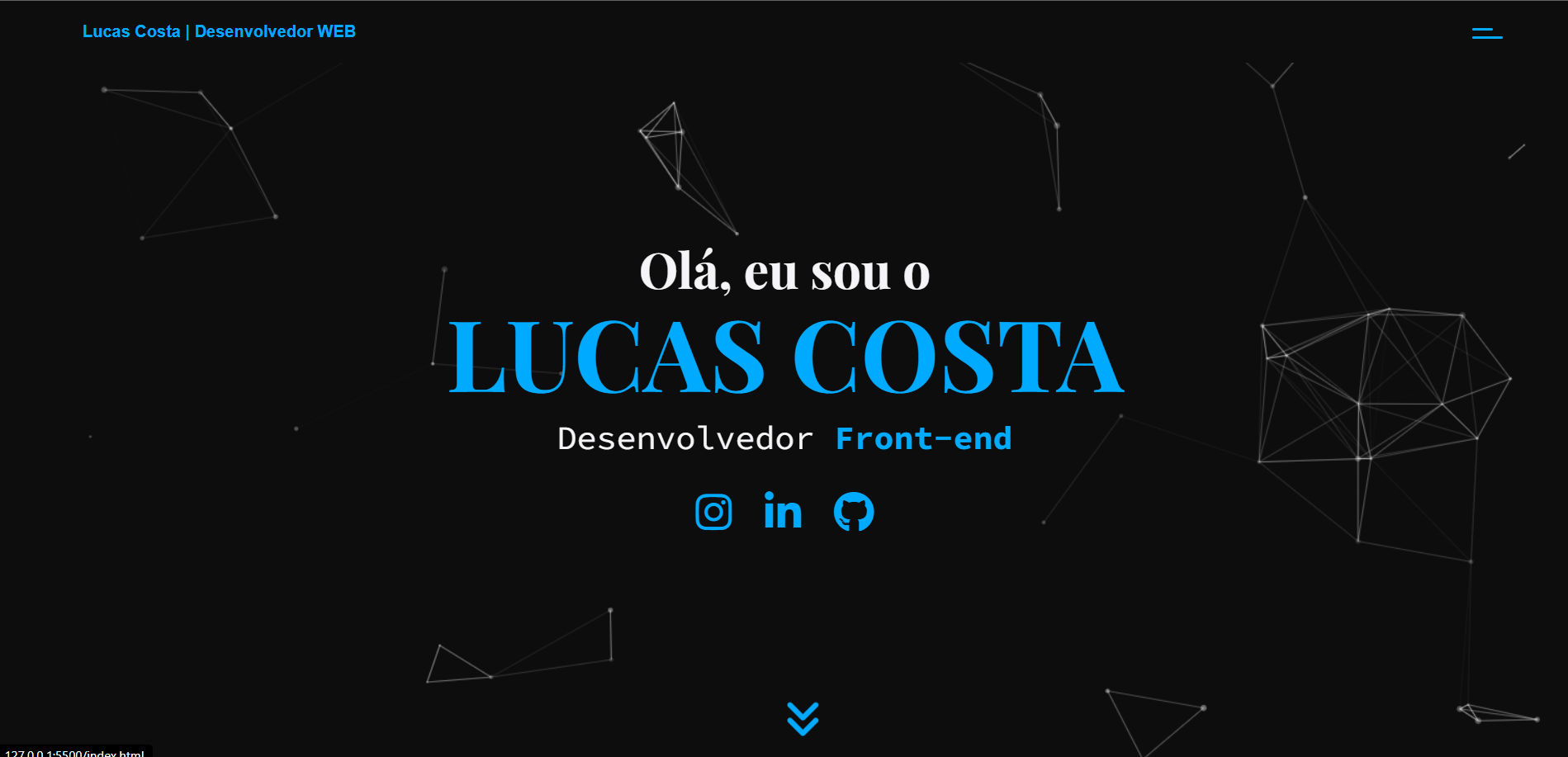 Site Portfólio Lucas